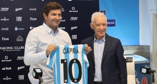 El Mago Capria es el nuevo manager de Racing