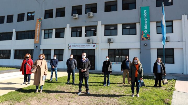 CON DIPUTADOS NACIONALES, GRINDETTI RECORRIÓ EL POLO EDUCATIVO Y PIDIÓ LA VUELTA A CLASES PRESENCIALES EN LA PROVINCIA