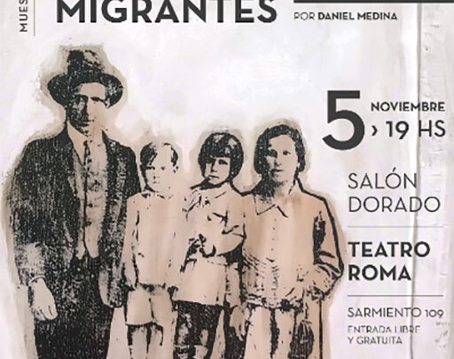 Inaugura la muestra “Migrantes” en el Salón Dorado del Teatro Roma