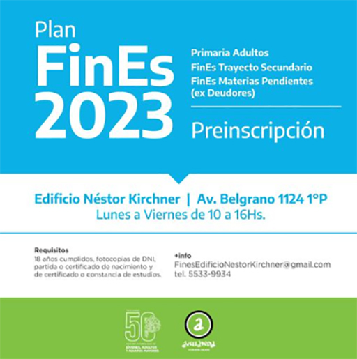 Plan Fines 2023