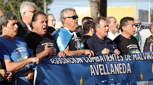 Avellaneda homenajeó a los combatientes de Malvinas