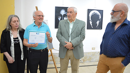 Inauguró la muestra “Claroscuros” en la Galería de las Artes de la UTN Avellaneda