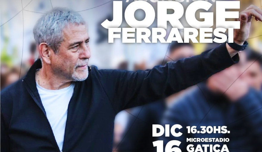 Jorge Ferraresi asume un nuevo período el sábado 16 en el Polideportivo Gatica
