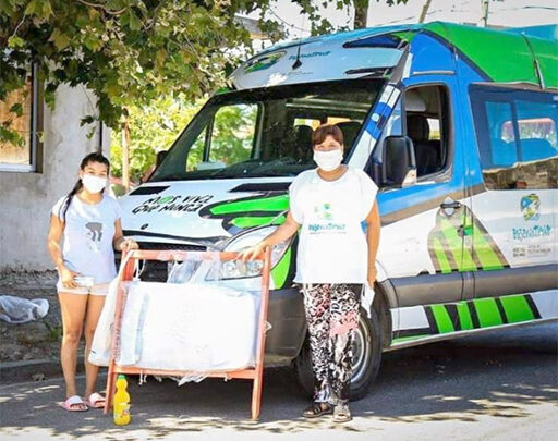 “De Avellaneda desde la panza”: Entregaron kits para el cuidado de recién nacidos