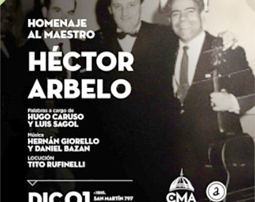 Homenaje al maestro Héctor Arbelo
