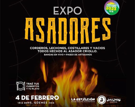 Llega “Expo asadores” al Parque La Estación
