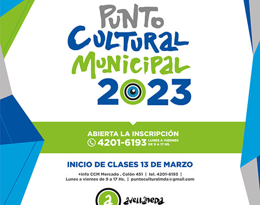 Puntos culturales: Abierta la inscripción