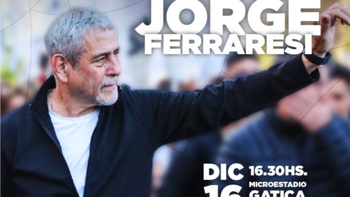 Jorge Ferraresi asume un nuevo período el sábado 16 en el Polideportivo Gatica
