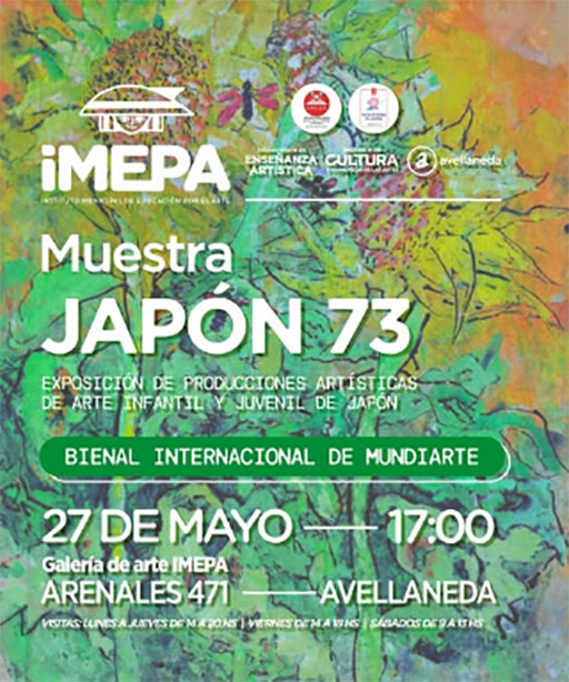 Exposición “Japón 73” en IMEPA: arte infantil y juvenil de Japón Exposición “Japón 73” en IMEPA: arte infantil y juvenil de Japón