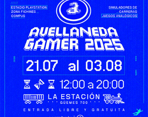 Avellaneda Gamer 2025: vacaciones de invierno a pura diversión en Parque La Estación