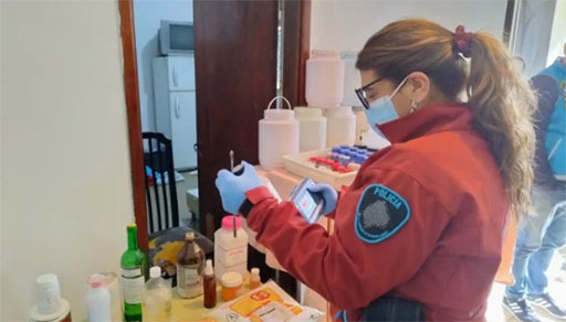 Cerraron un laboratorio clandestino en Avellaneda que producía 14.000 pastillas de éxtasis