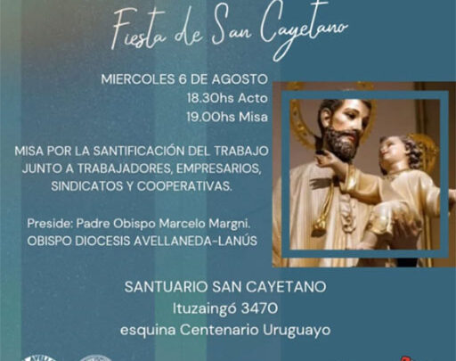 La Diócesis de Avellaneda-Lanús se prepara para celebrar la fiesta de San Cayetano